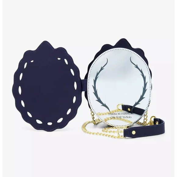 Her Universe Disney Snow White And Seven Dwarfs Evil Queen Mirror Crossbody NWT - Picture 2 of 5